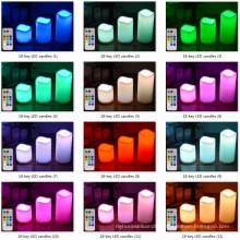 18-Key Remote Control Color Changing LED Candles